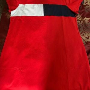 TOMMY HILFIGER Colorblocked T-Shirt Dress
